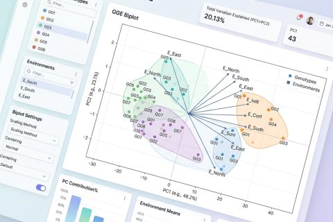 Research Highlight: GGE Biplot Analysis for Multi-Environment Trials